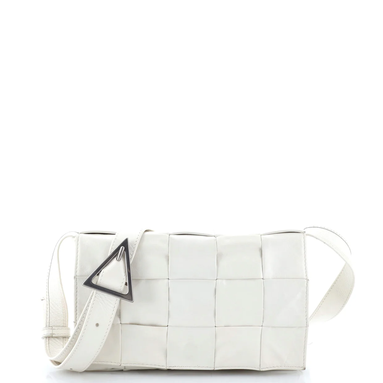 Cassette Crossbody Bag Maxi Intrecciato Leather - Deep Luxury