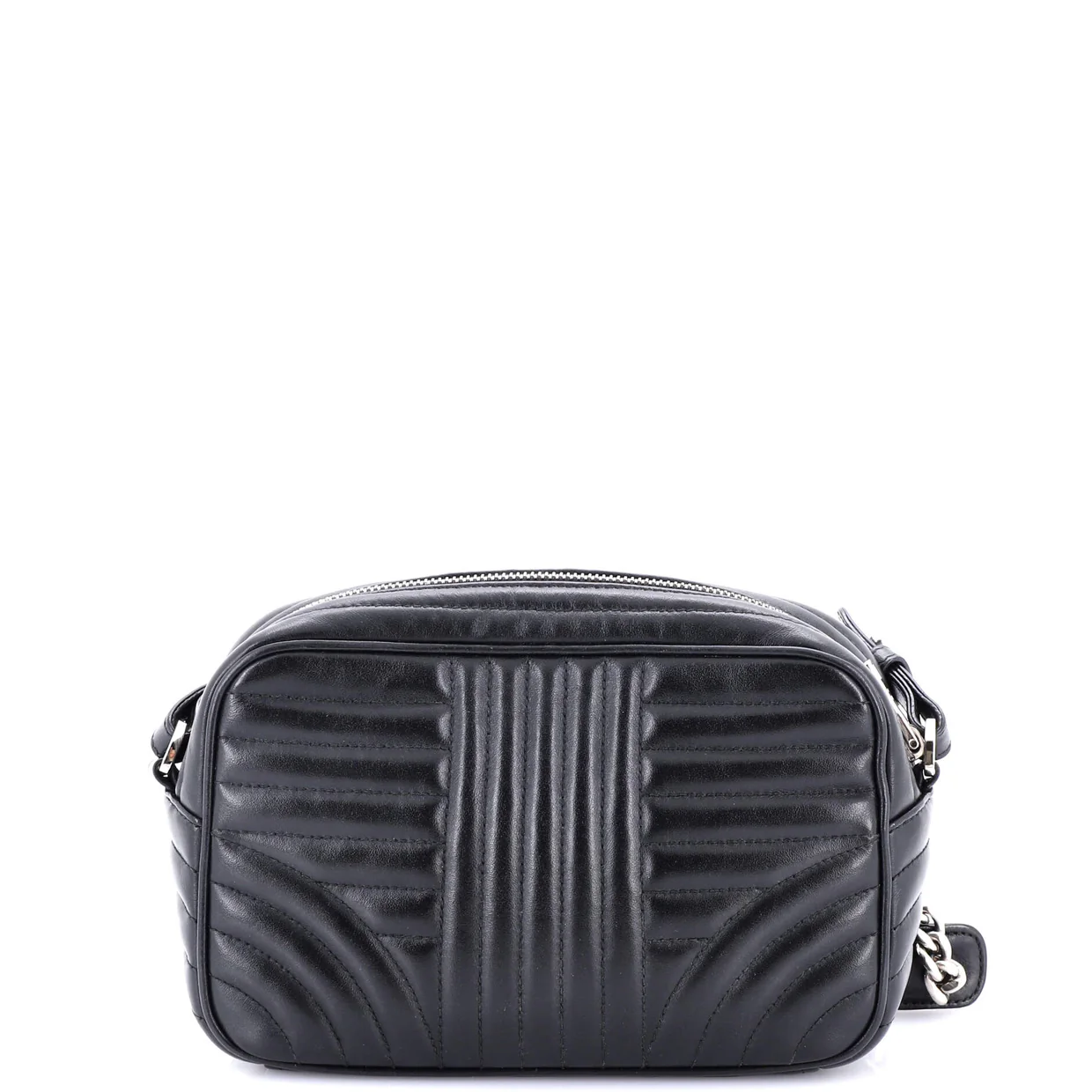 Camera Bag Diagramme Quilted Leather Small - Deep Luxury