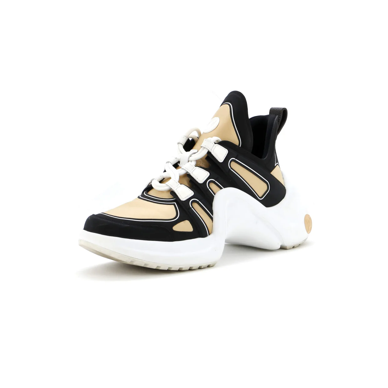 Women's LV Archlight Sneakers Monogram Technical Nylon with Leather - Deep Luxury