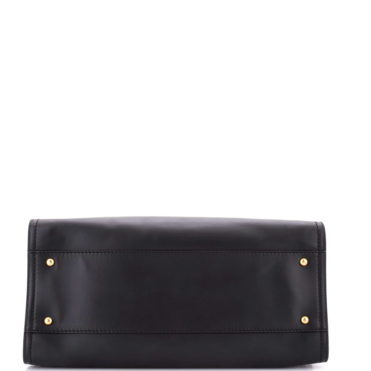 Deauville Tote Embossed Calfskin Large - Deep Luxury