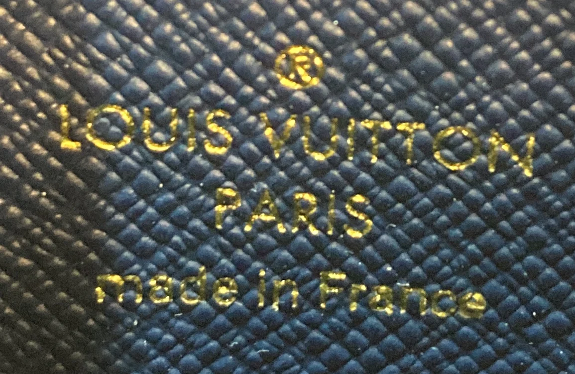 Zippy Coin Purse Monogram Jacquard Denim - Deep Luxury