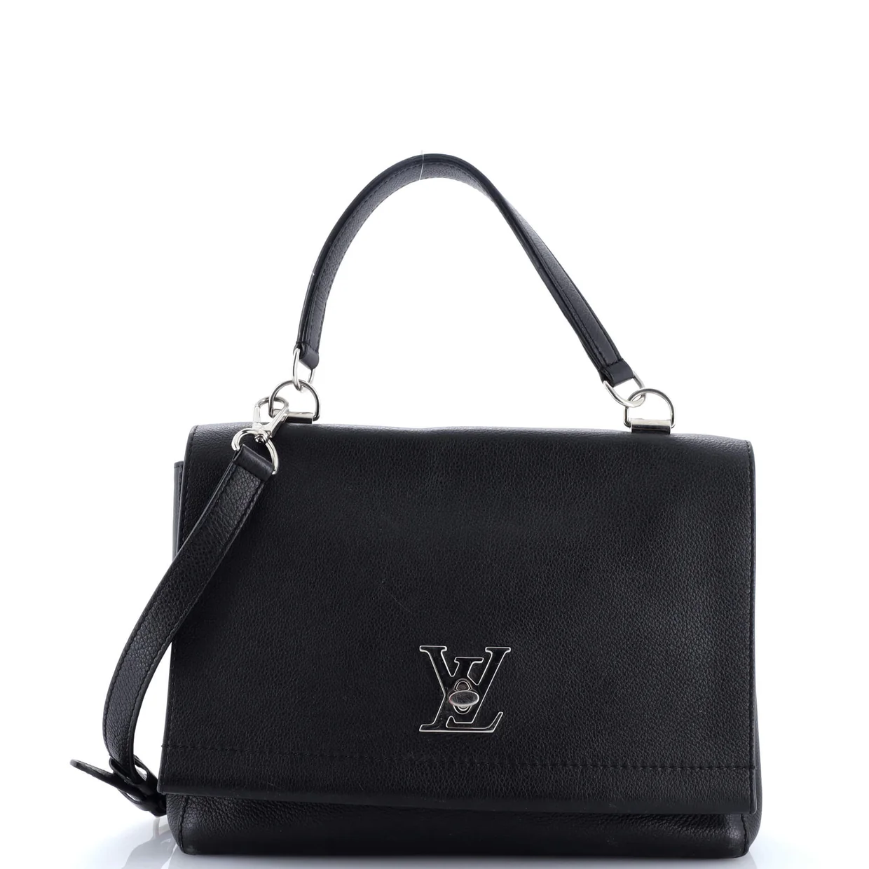 Lockme II Handbag Leather - Deep Luxury
