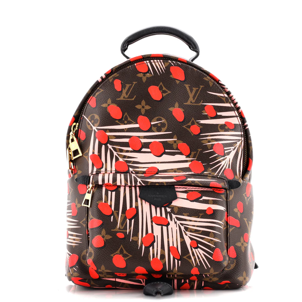 Palm Springs Backpack Limited Edition Monogram Jungle Dots PM - Deep Luxury