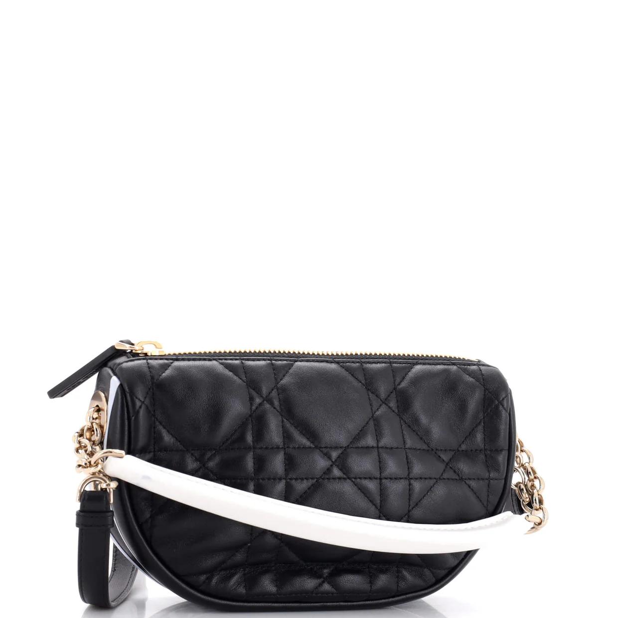 Vibe Hobo Cannage Quilt Lambskin Mini - Deep Luxury