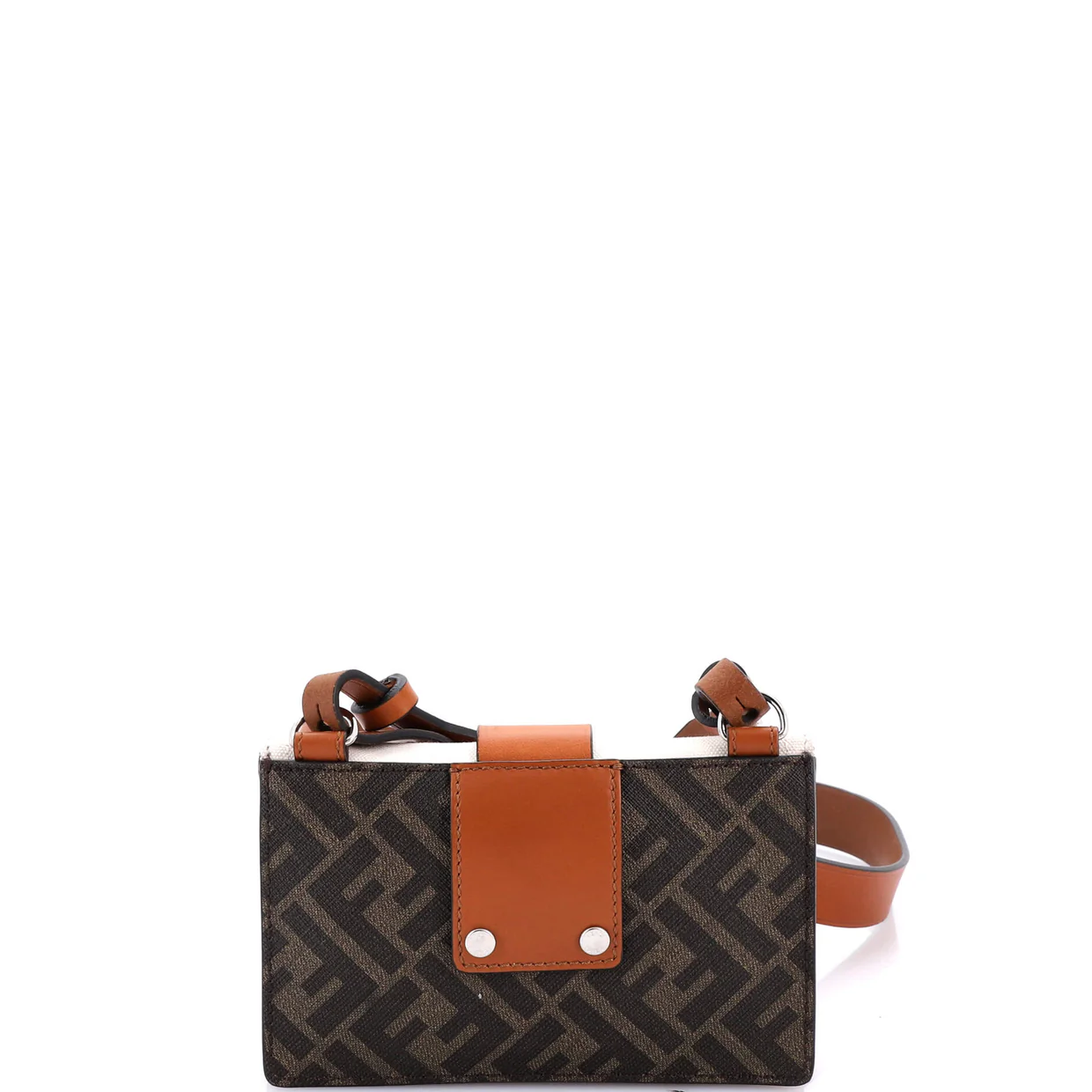 Baguette Convertible Pouch Canvas with Zucca Coated Canvas - Deep Luxury