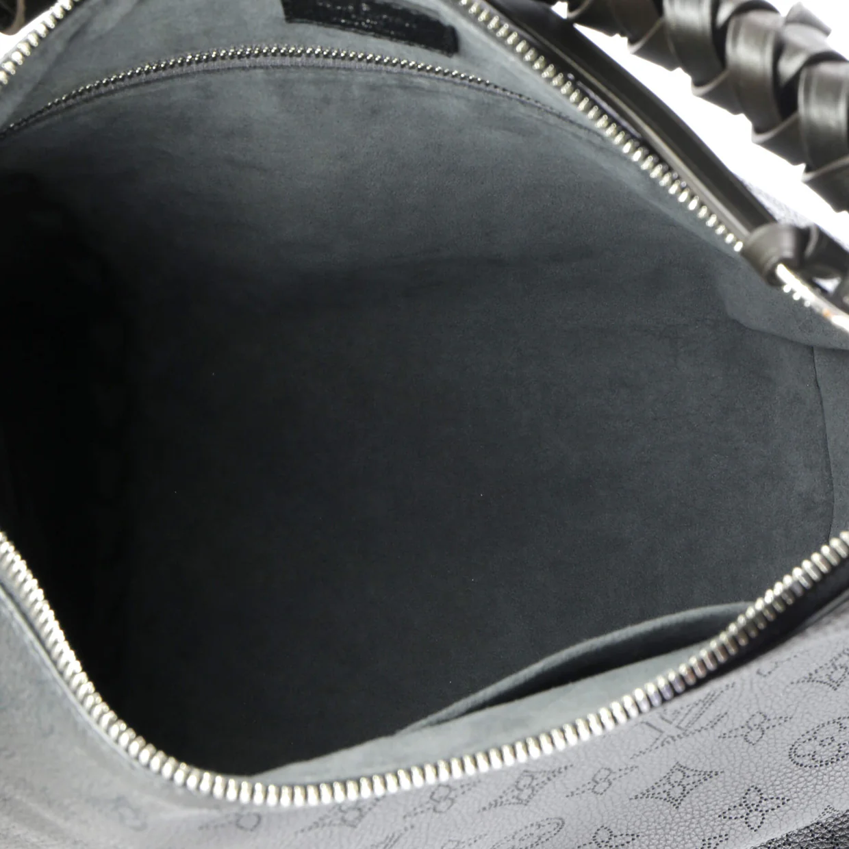 Braided Handle Beaubourg Hobo Mahina Leather MM - Deep Luxury