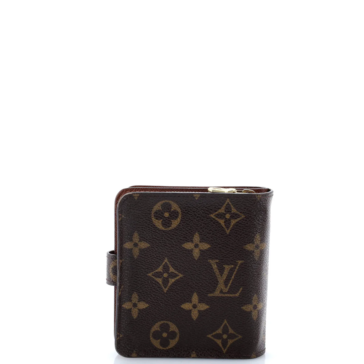 Compact Zippe Wallet Monogram Canvas - Deep Luxury