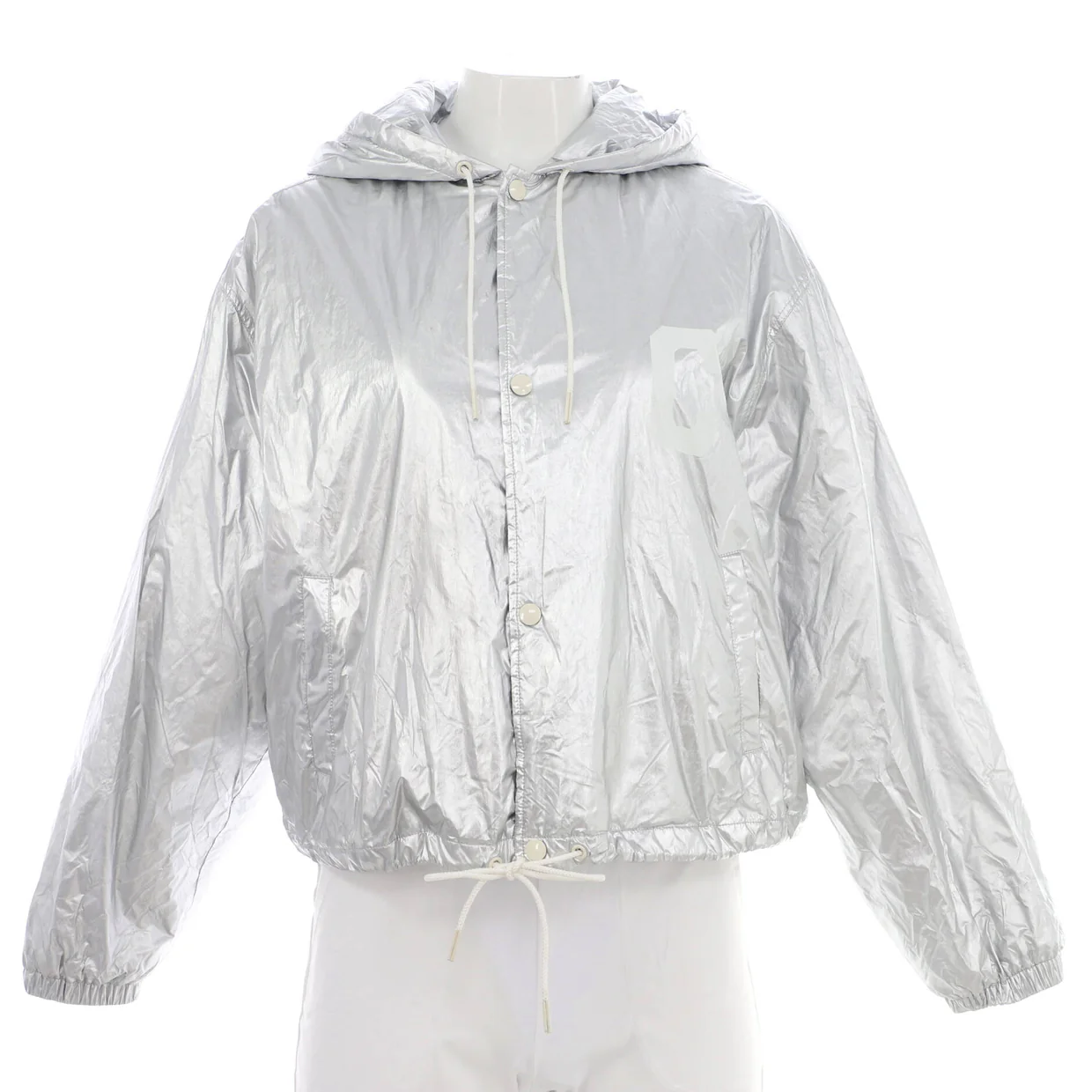 Women's Logo Cropped Skater Jacket Polyamide - Deep Luxury