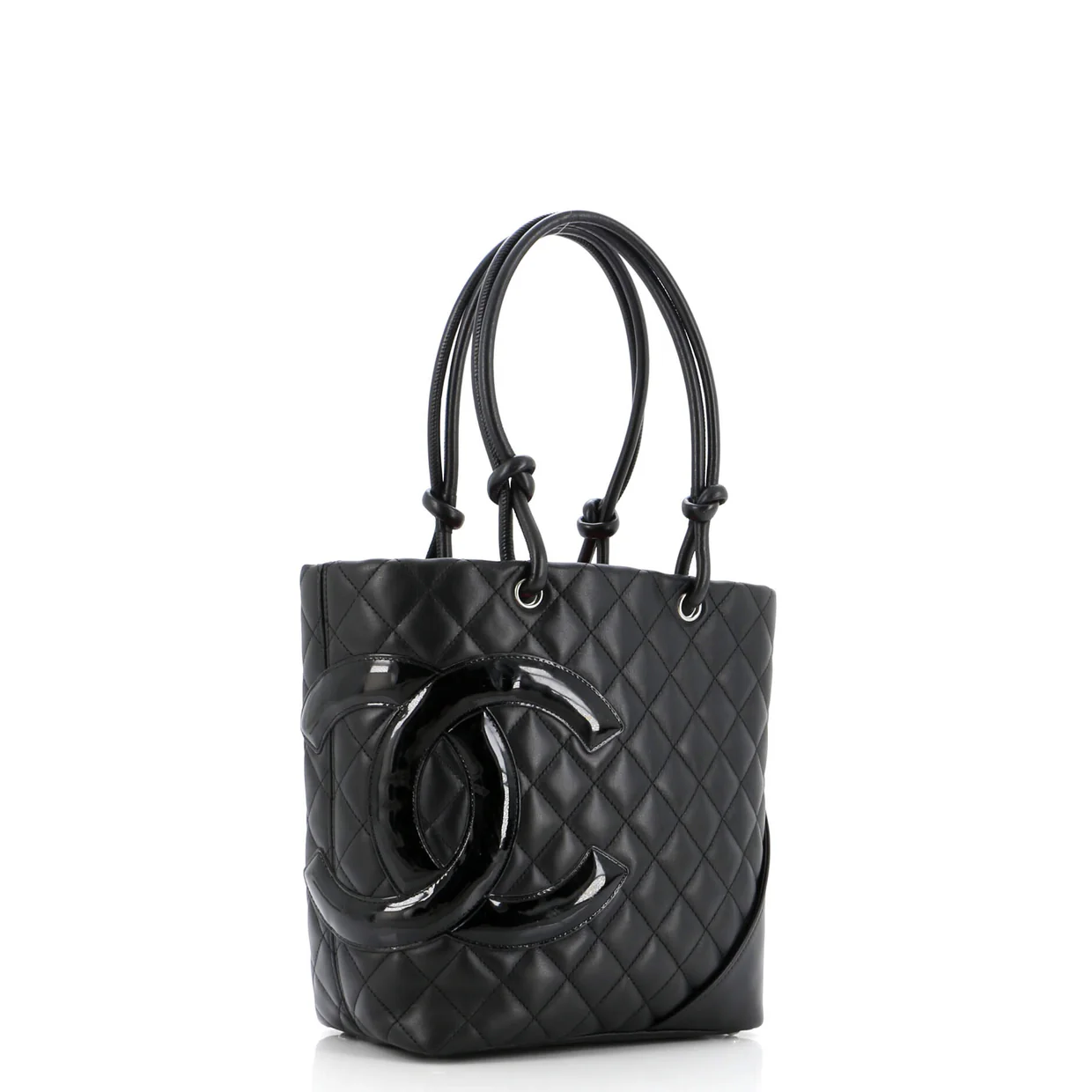 Cambon Tote Quilted Leather Medium - Deep Luxury