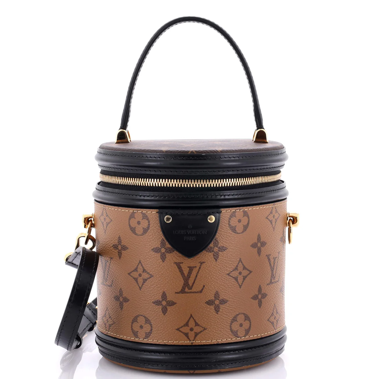 Cannes Handbag Reverse Monogram Canvas - Deep Luxury