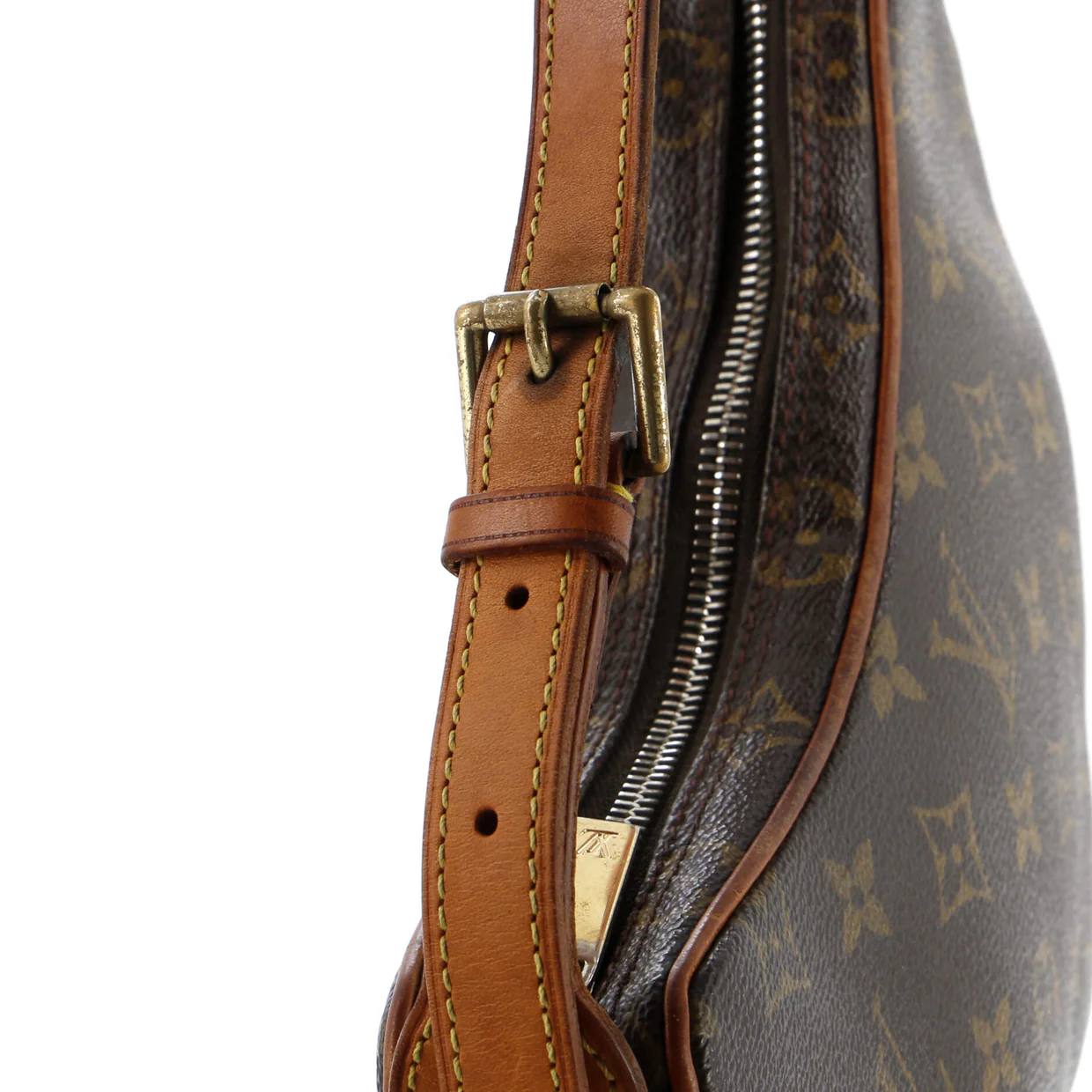 Croissant Handbag Monogram Canvas PM - Deep Luxury