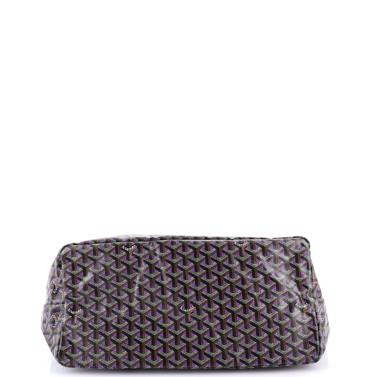 Saint Louis Tote Claire Voie Coated Canvas GM - Deep Luxury