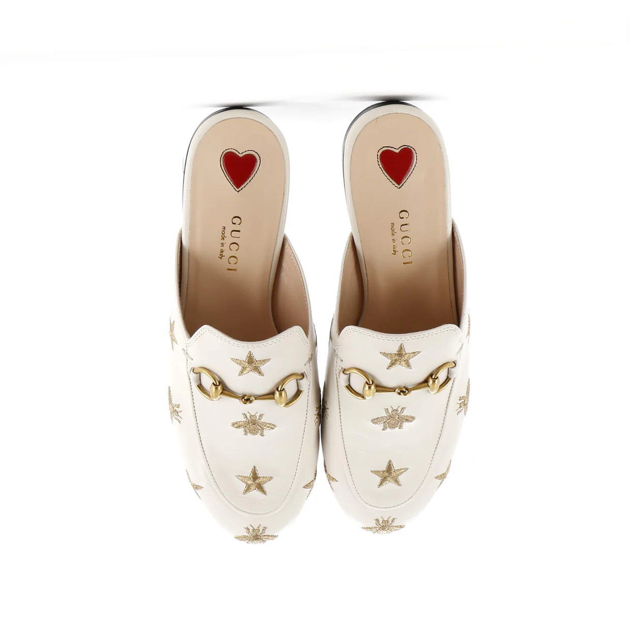 Women's Princetown Mules Embroidered Leather - Deep Luxury