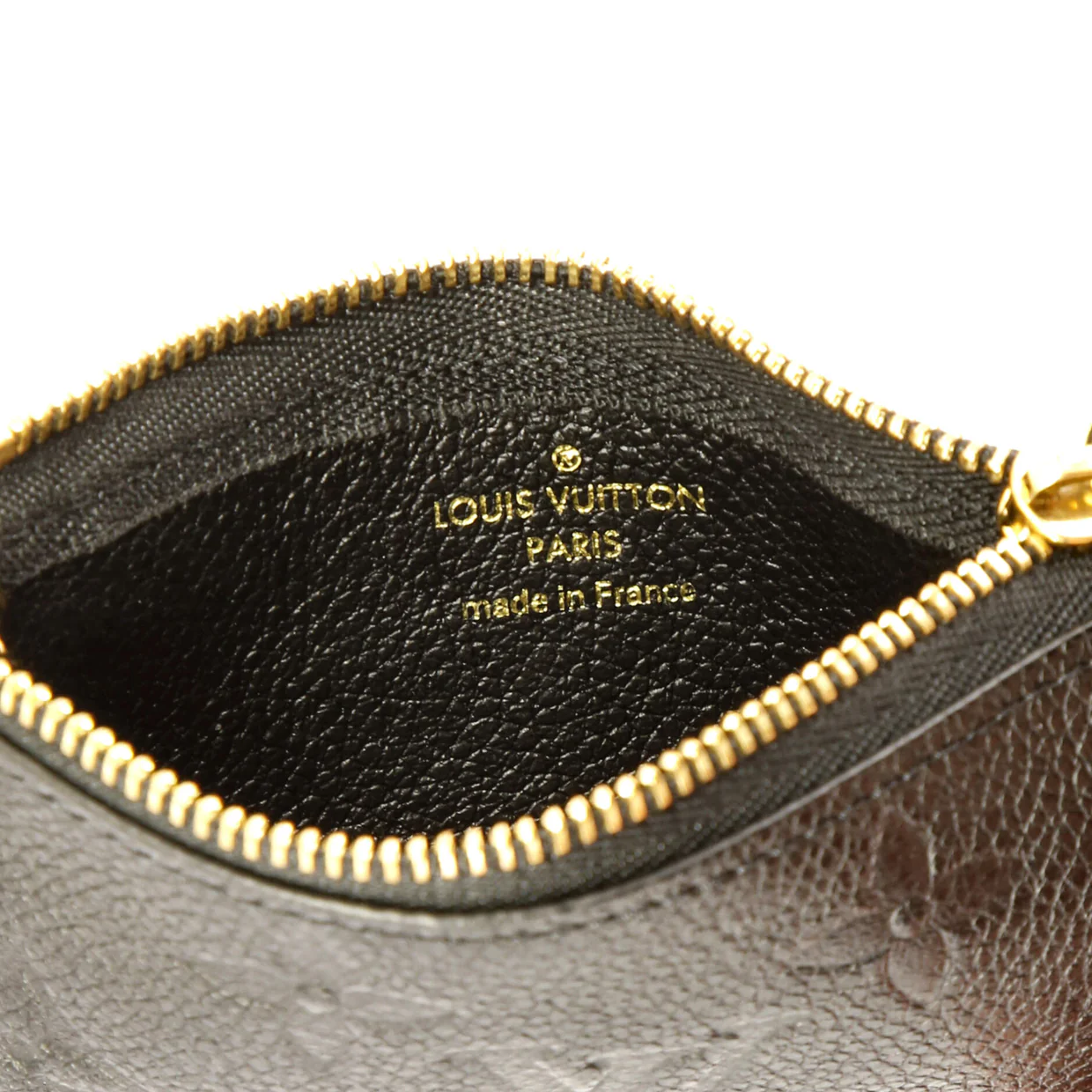Zip Key Pouch Monogram Empreinte Leather - Deep Luxury