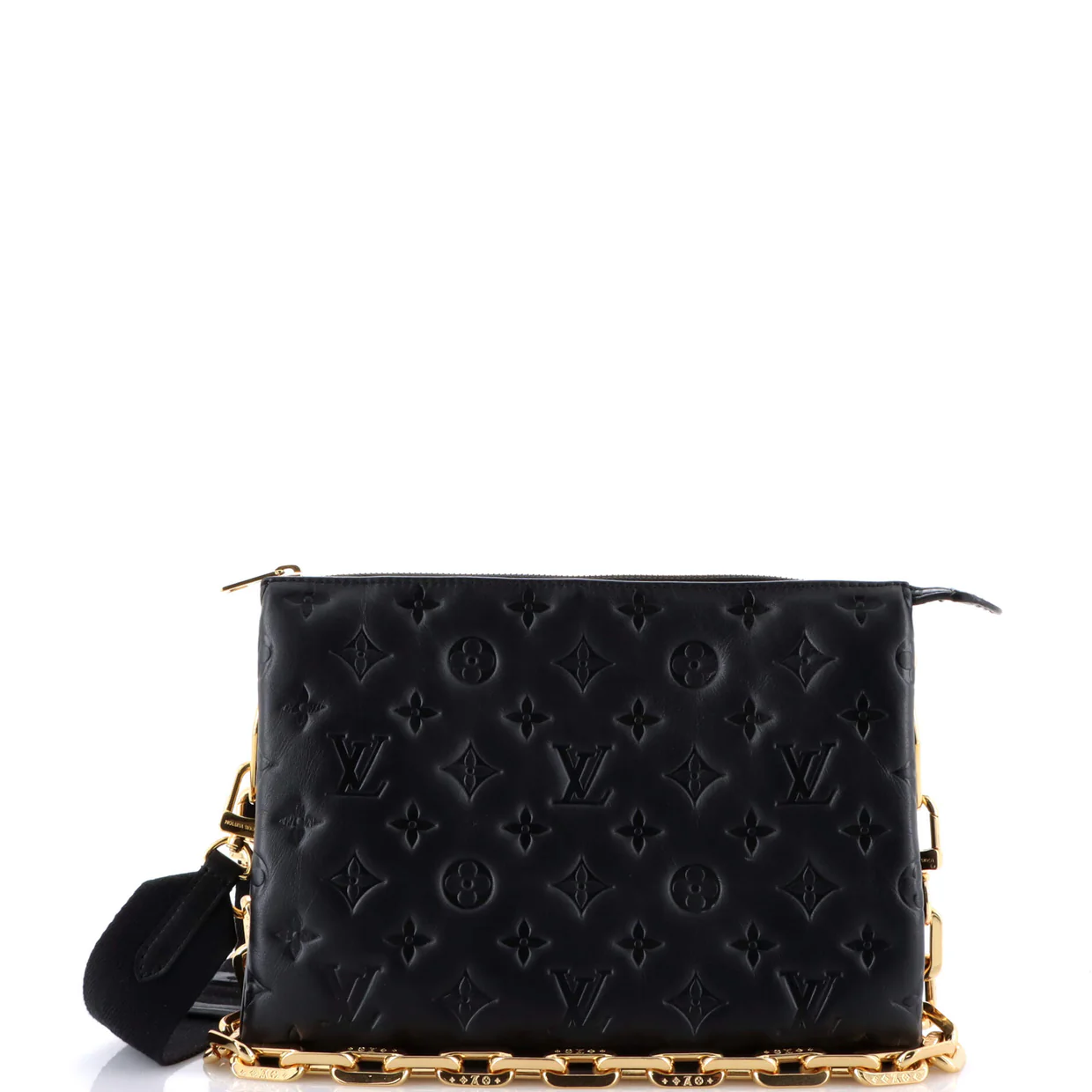 Coussin Bag Monogram Embossed Lambskin PM - Deep Luxury