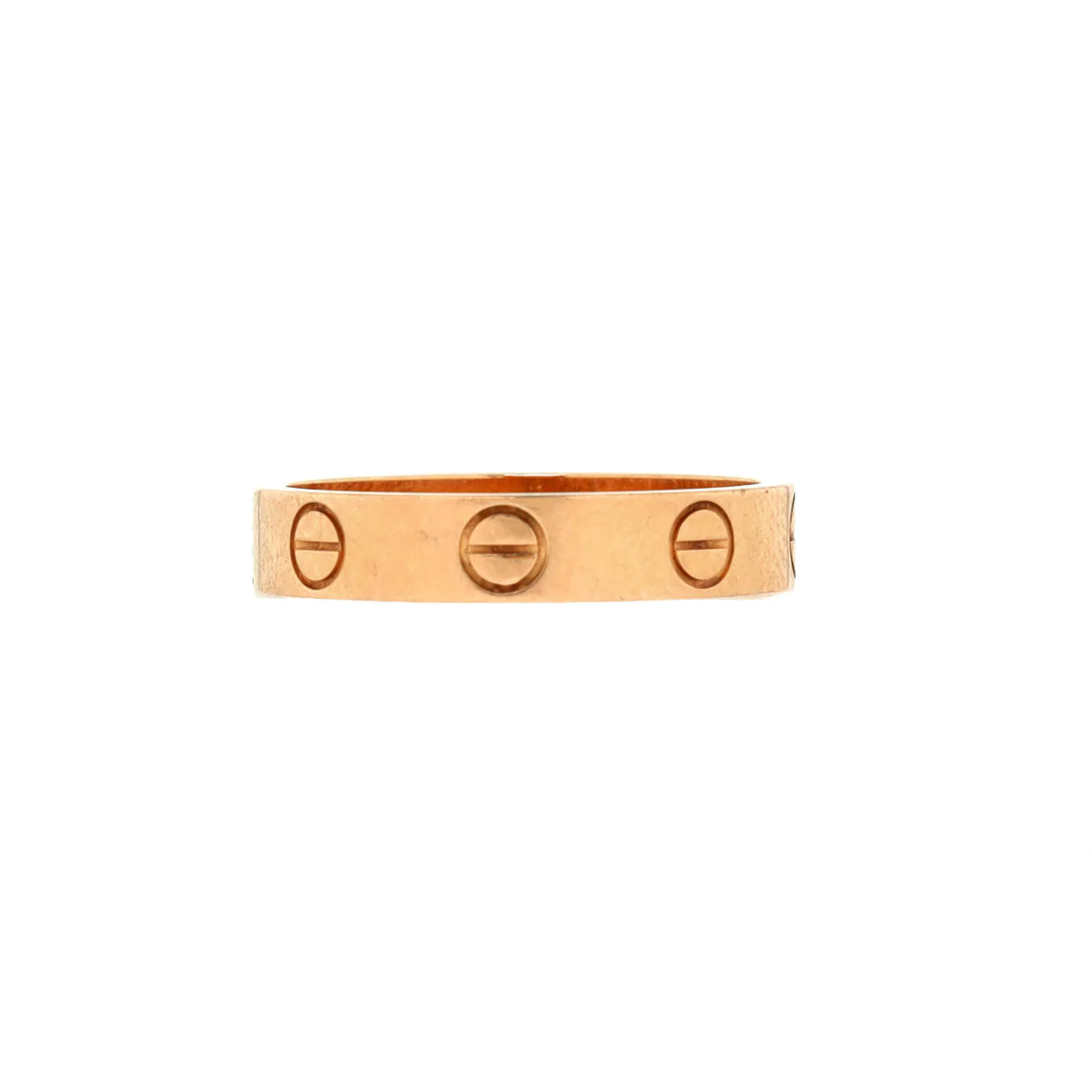 Love Wedding Band Ring 18K Rose Gold - Deep Luxury