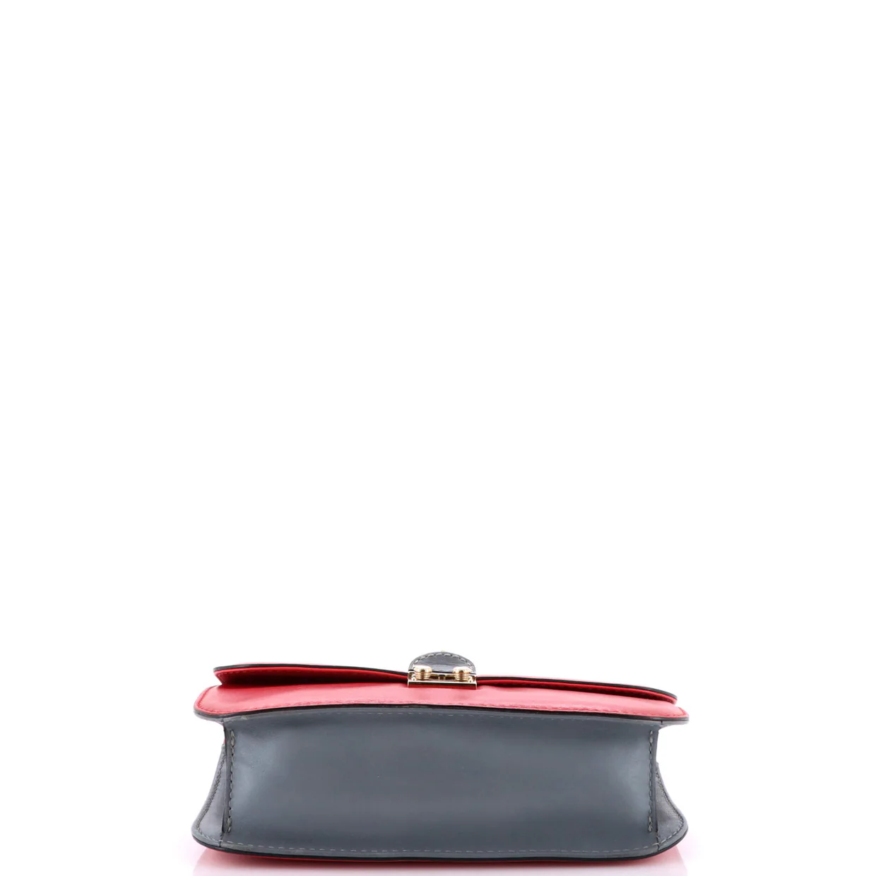 Glam Lock Shoulder Bag Leather Medium - Deep Luxury