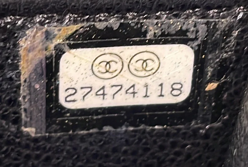 CC Box Flap Phone Holder Crossbody Bag Quilted Caviar - Deep Luxury