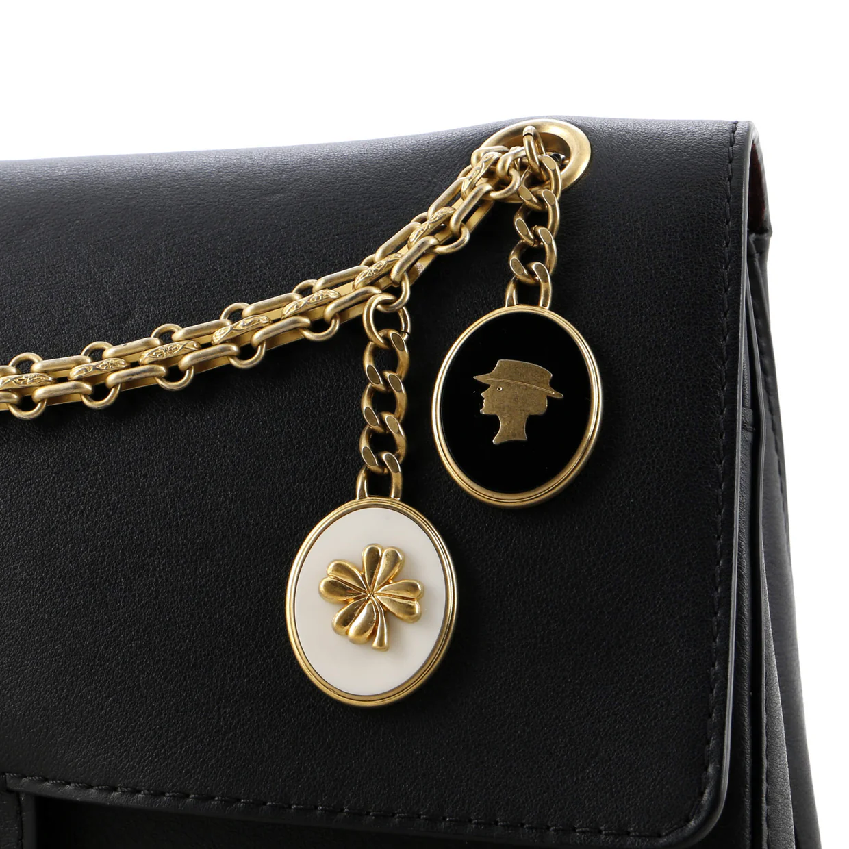 Nude Medallion Reissue 2.55 Flap Bag Calfskin 226 - Deep Luxury