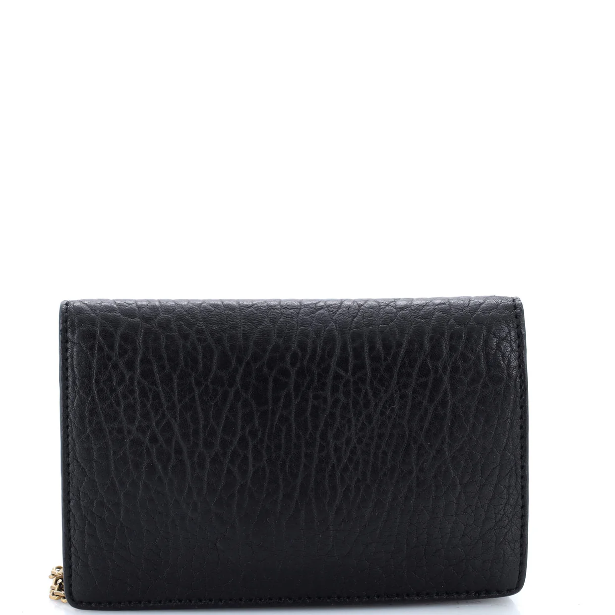 J'Adior Wallet on Chain Leather - Deep Luxury