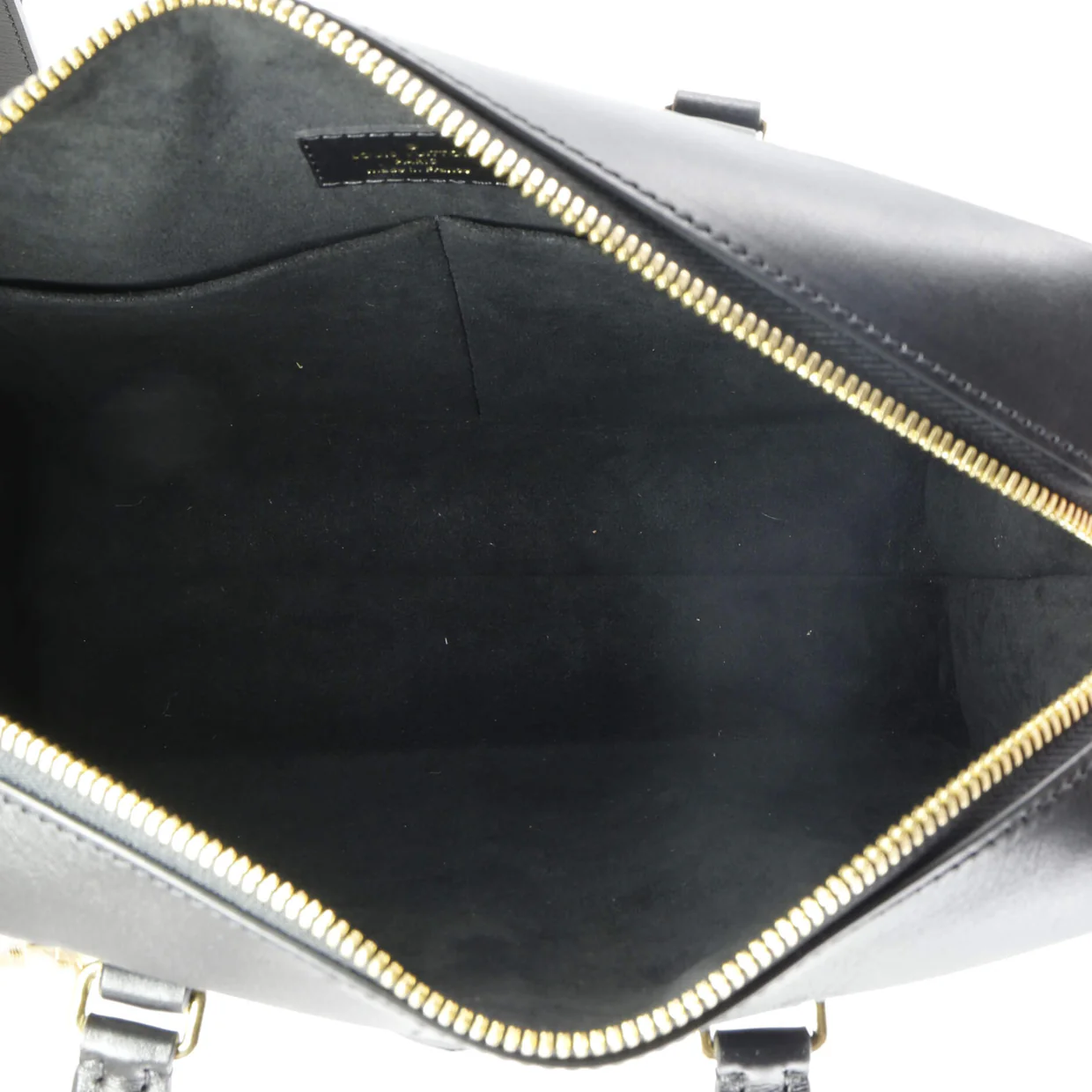 City Malle Handbag Reverse Monogram Canvas and Leather MM - Deep Luxury