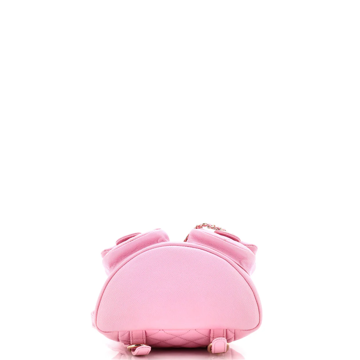 Duma Pockets Drawstring Backpack Quilted Caviar Small - Deep Luxury