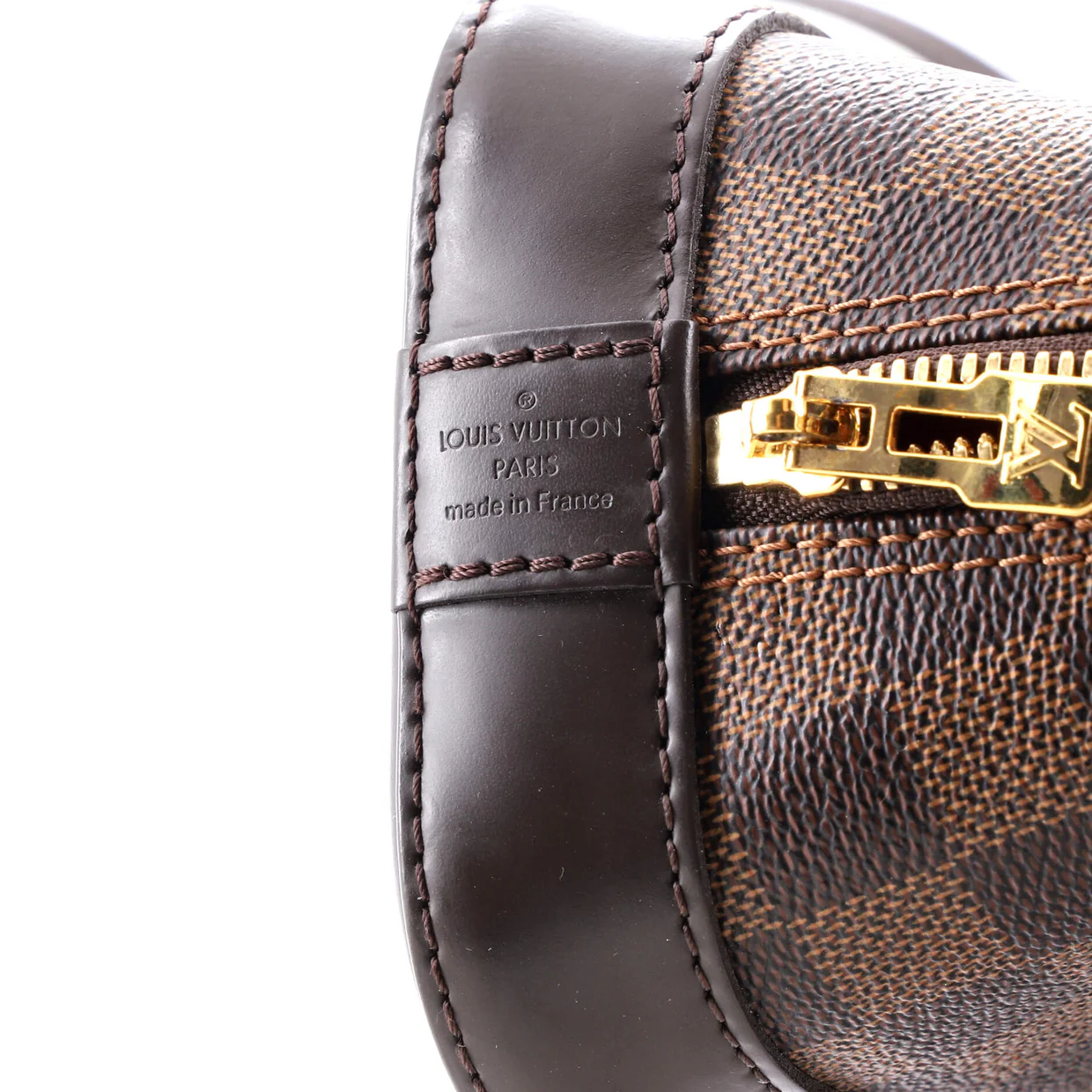 Alma Handbag Damier BB - Deep Luxury