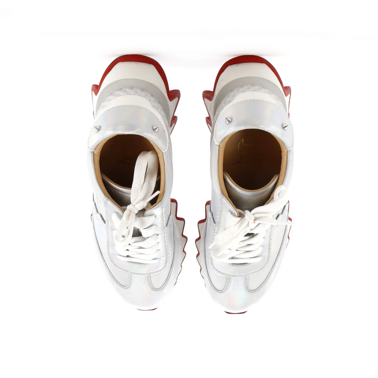 Loubishark Sneakers Leather - Deep Luxury