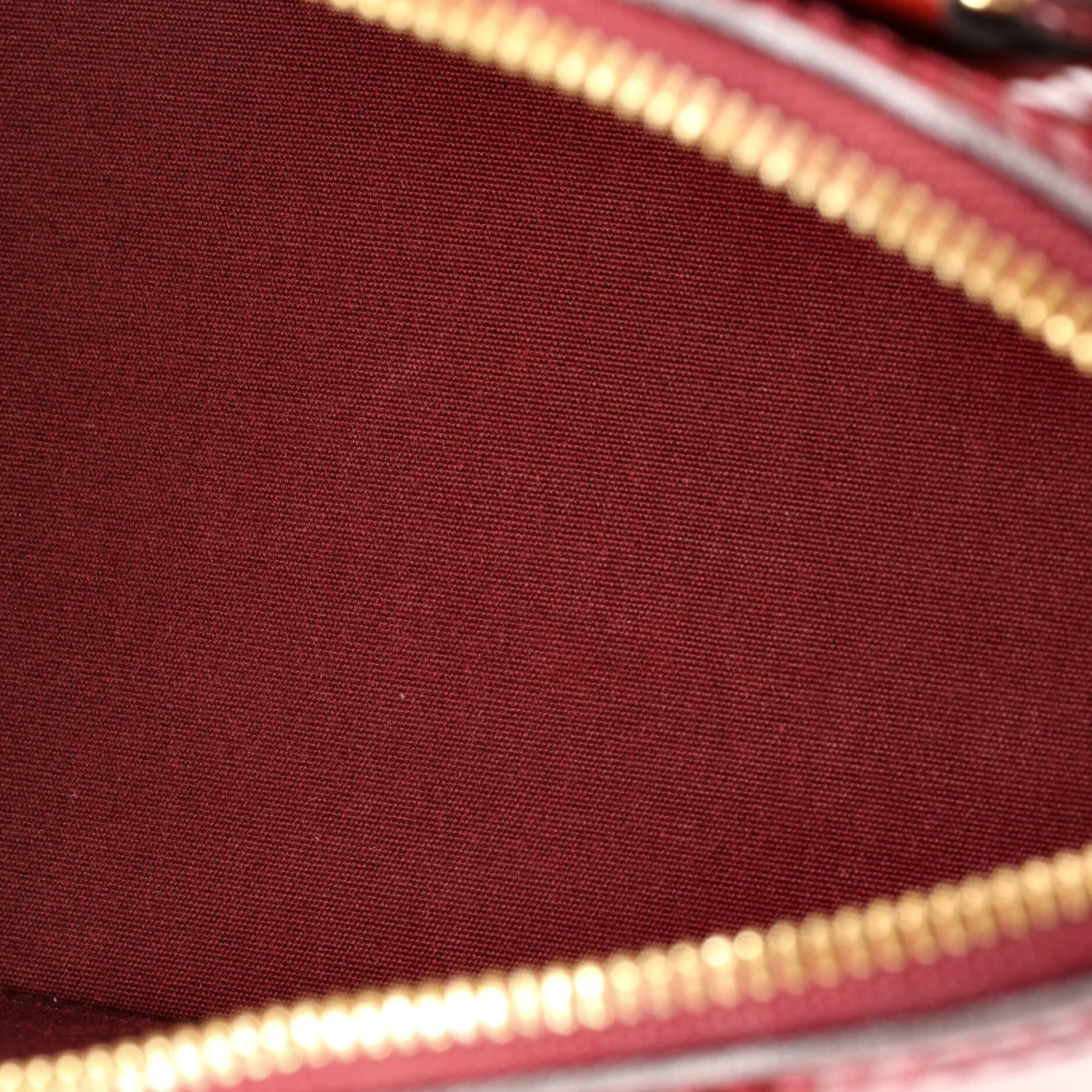 Alma Handbag Monogram Vernis BB - Deep Luxury