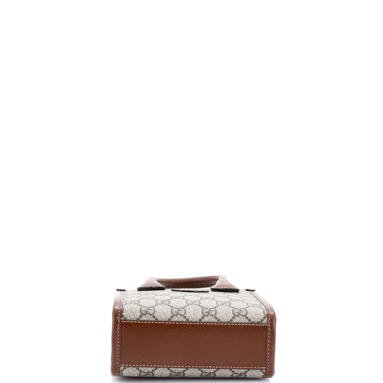 Interlocking G Patch Tote GG Coated Canvas Mini - Deep Luxury