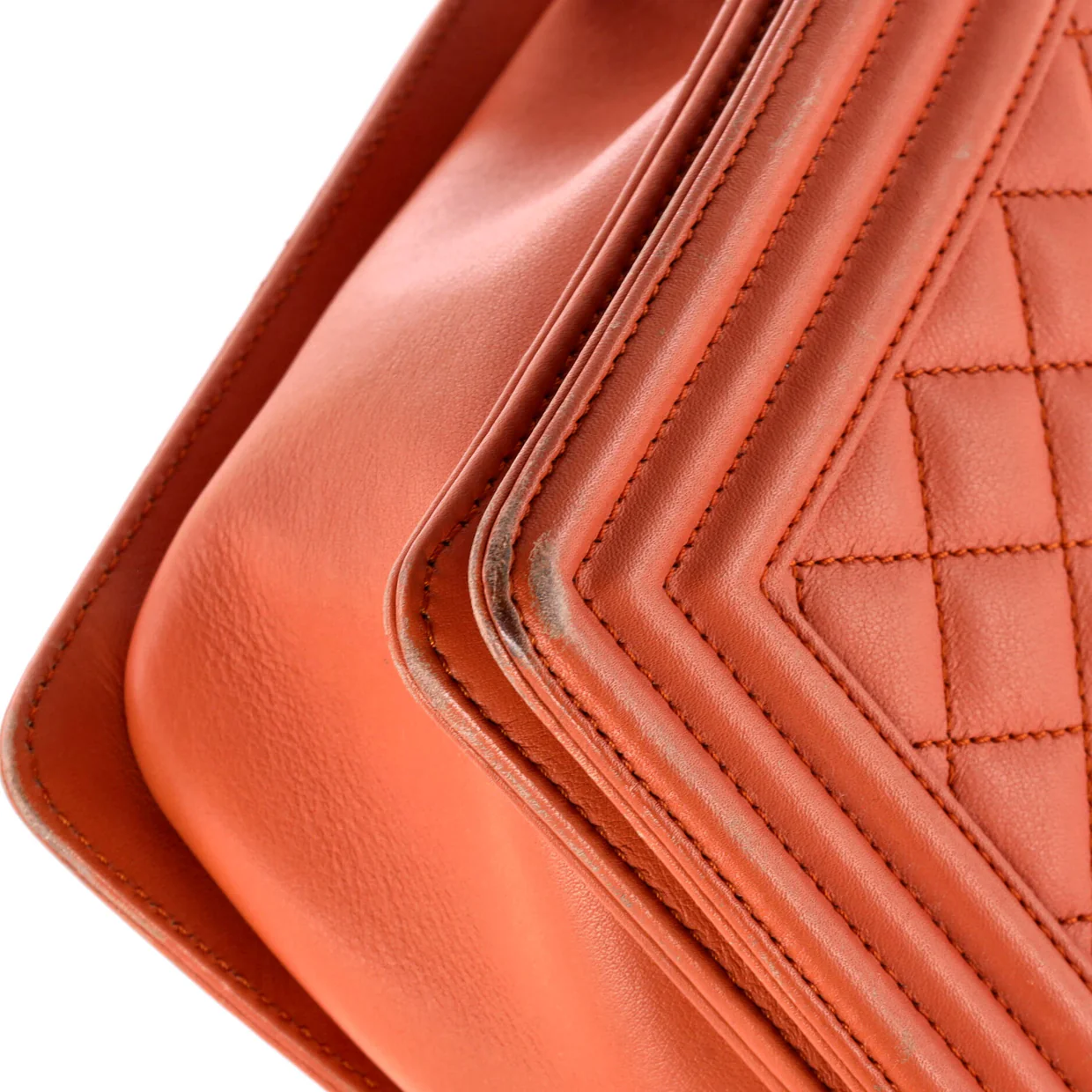 Boy Flap Bag Quilted Lambskin Large - Deep Luxury