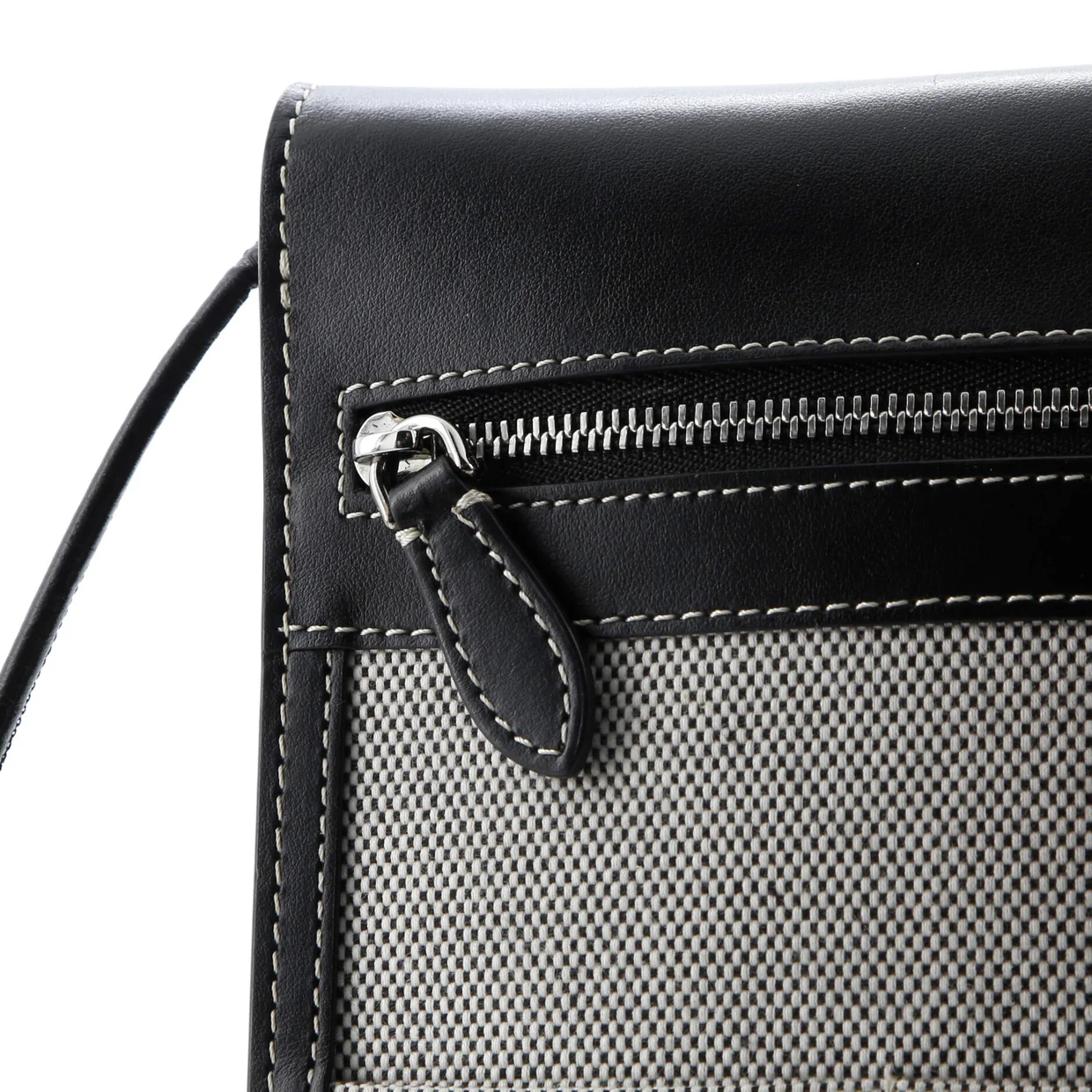 Phone Case Crossbody Canvas with Leather - Deep Luxury