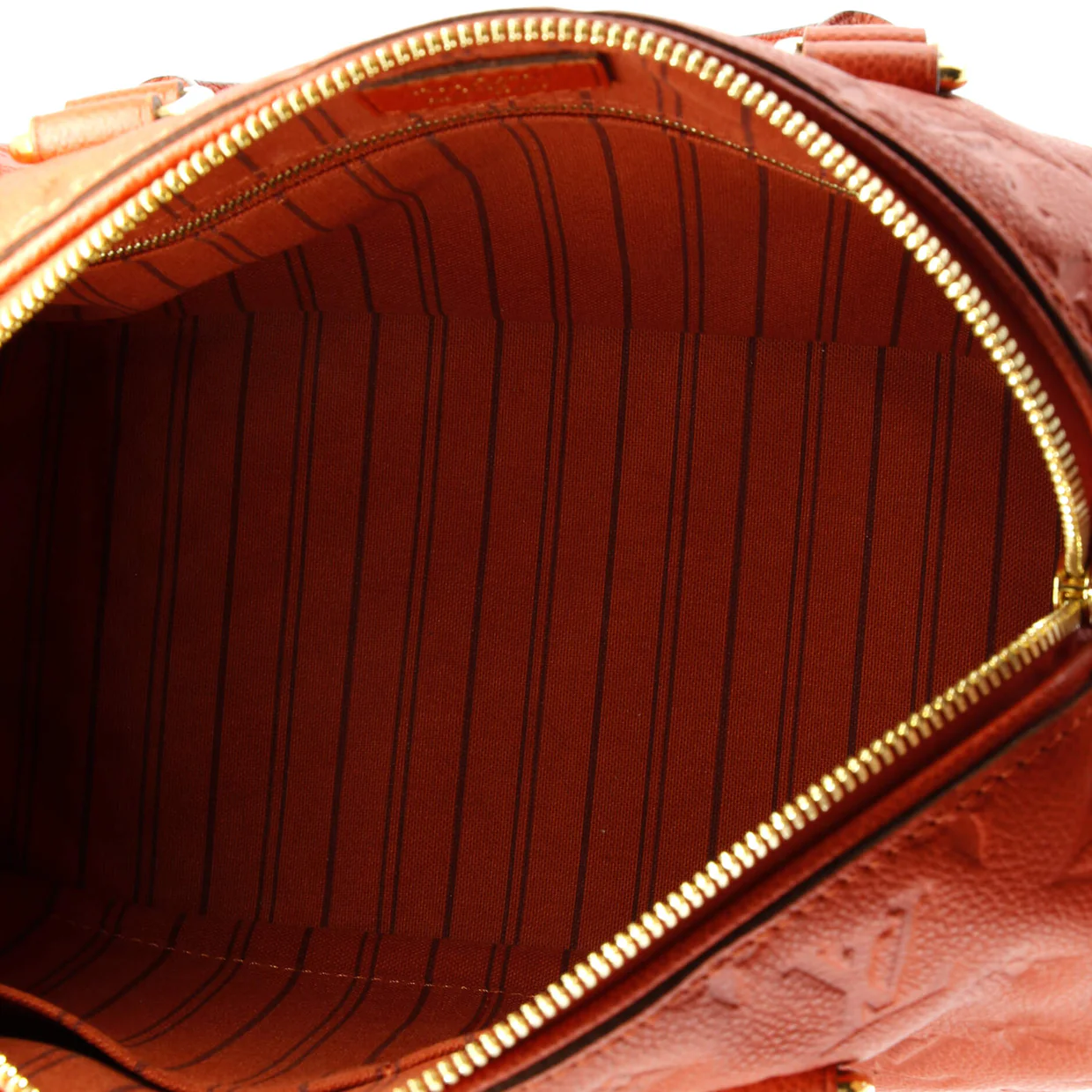 Speedy Bandouliere Bag Monogram Empreinte Leather 25 - Deep Luxury