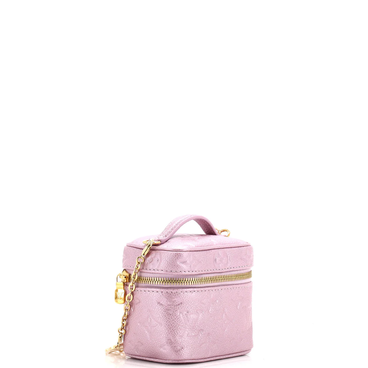 Vanity Handbag Empreinte Leather Micro - Deep Luxury