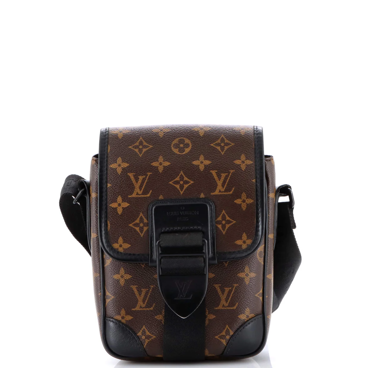 Archy Messenger Bag Macassar Monogram Canvas PM - Deep Luxury