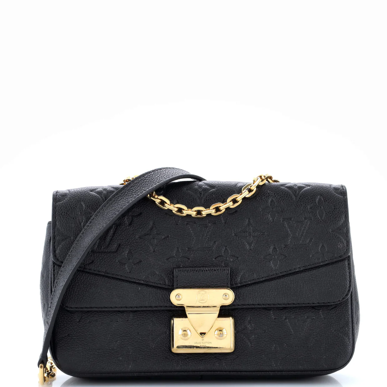 Marceau Handbag Monogram Empreinte Leather - Deep Luxury