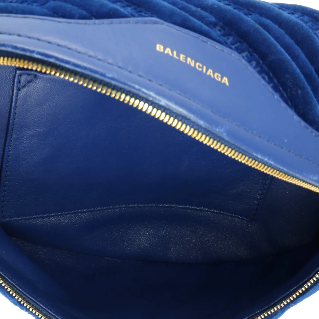 Souvenir Belt Bag Quilted Velvet XS - Deep Luxury