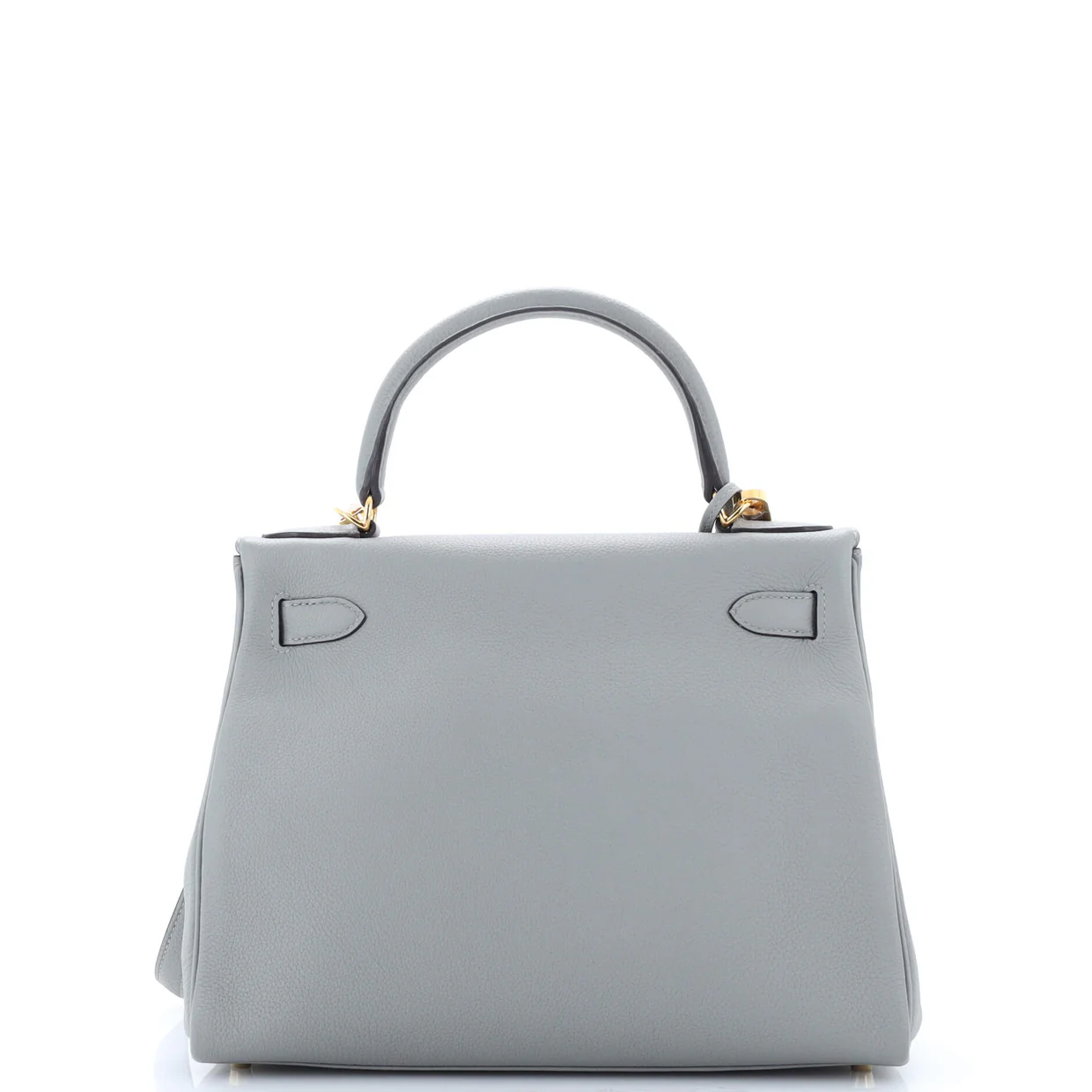 Kelly Handbag Grey Togo with Gold Hardware 28 - Deep Luxury