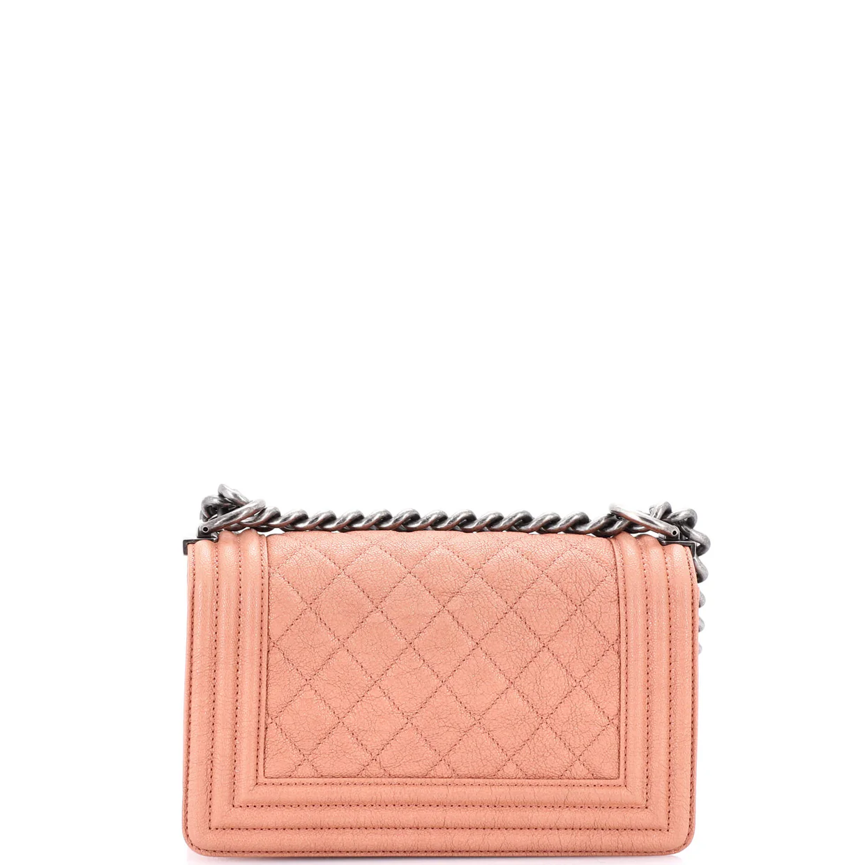 Boy Flap Bag Quilted Caviar Small - Deep Luxury