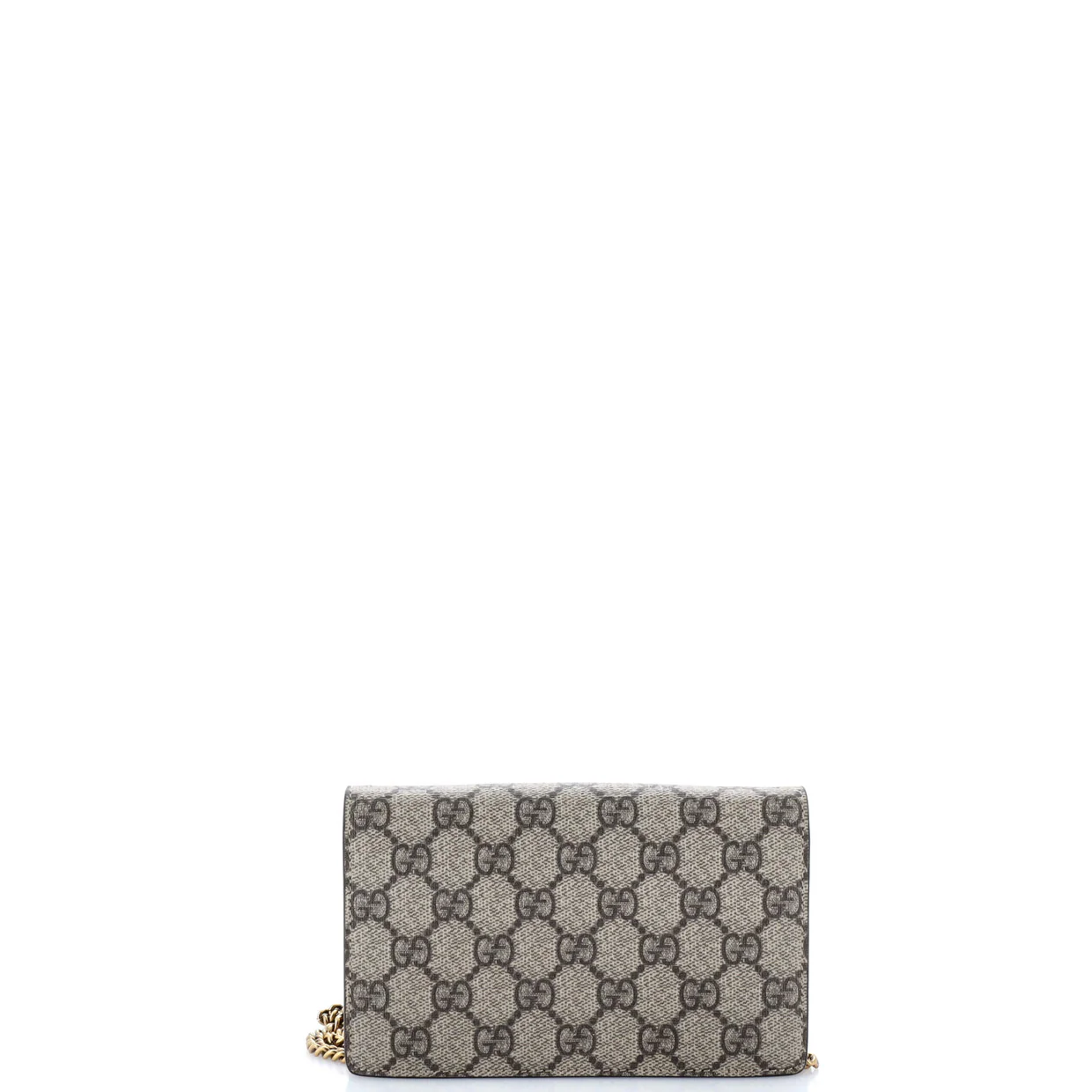 Cherries Wallet on Chain GG Coated Canvas Mini - Deep Luxury