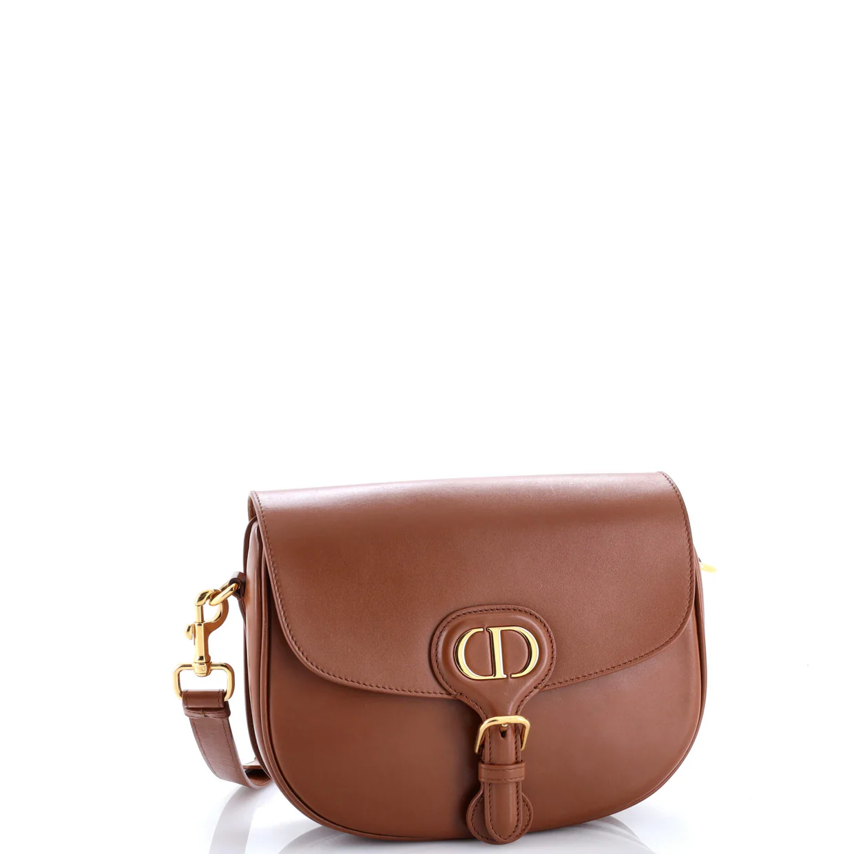 Bobby Flap Bag Leather Medium - Deep Luxury