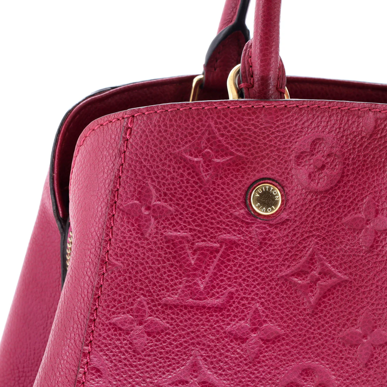 Montaigne Handbag Monogram Empreinte Leather BB - Deep Luxury