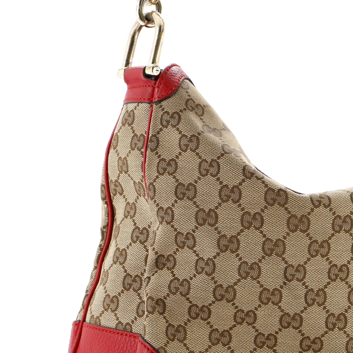 Diana Bamboo Shoulder Bag GG Canvas Medium - Deep Luxury