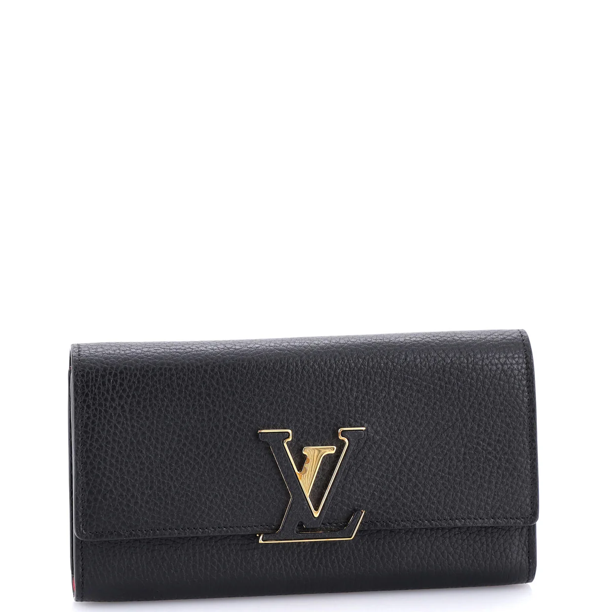 Capucines Wallet Leather - Deep Luxury