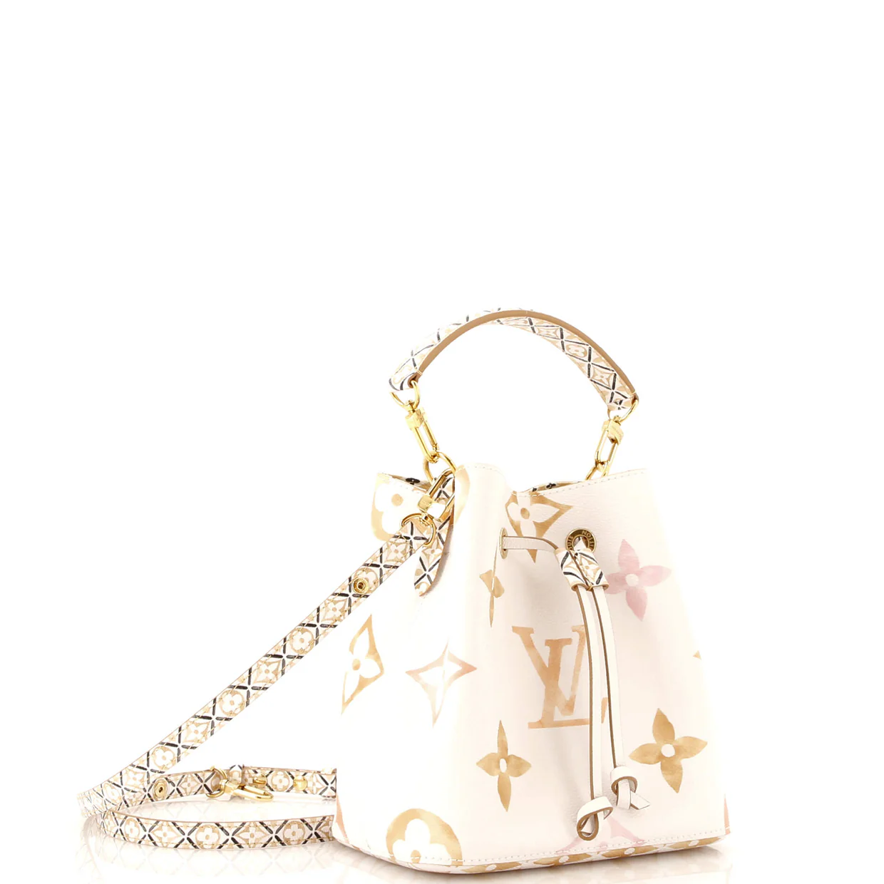 NeoNoe Handbag By The Pool Monogram Watercolor Giant BB - Deep Luxury