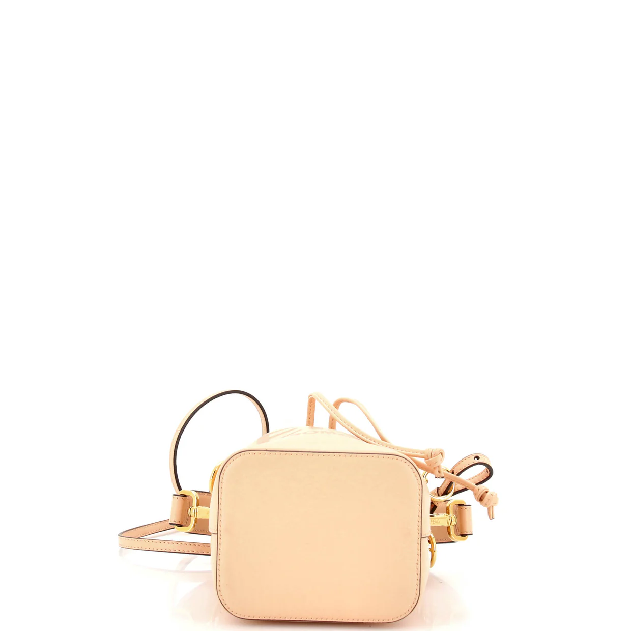 Logo Mon Tresor Bucket Bag Leather Mini - Deep Luxury