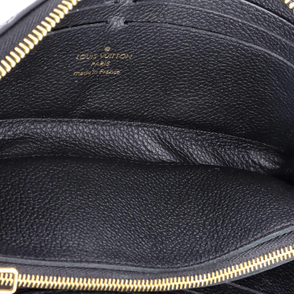 Clemence Wallet Monogram Empreinte Leather - Deep Luxury