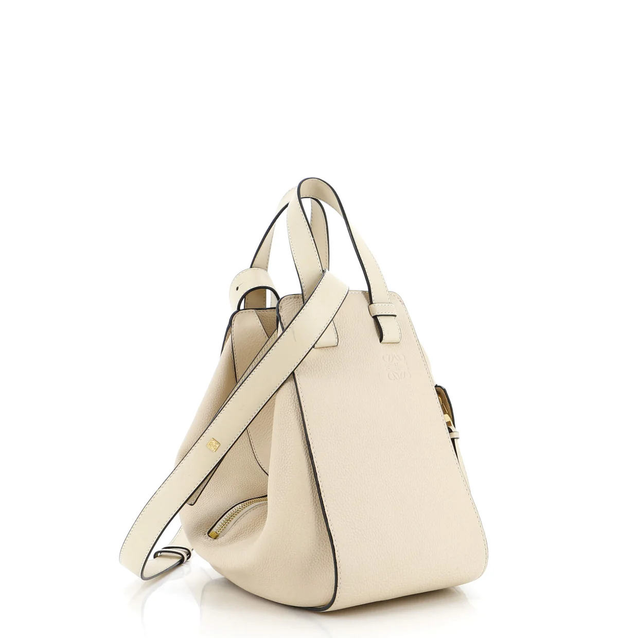 Hammock Bag Leather Small - Deep Luxury