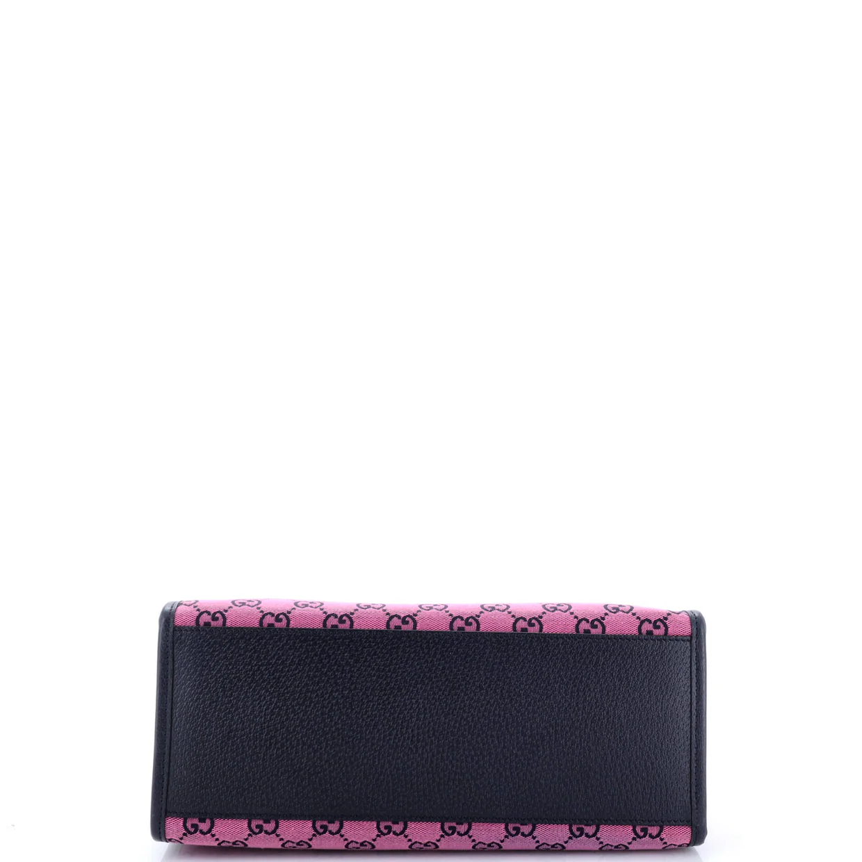 Structured Top Handle Open Tote GG Canvas Small - Deep Luxury