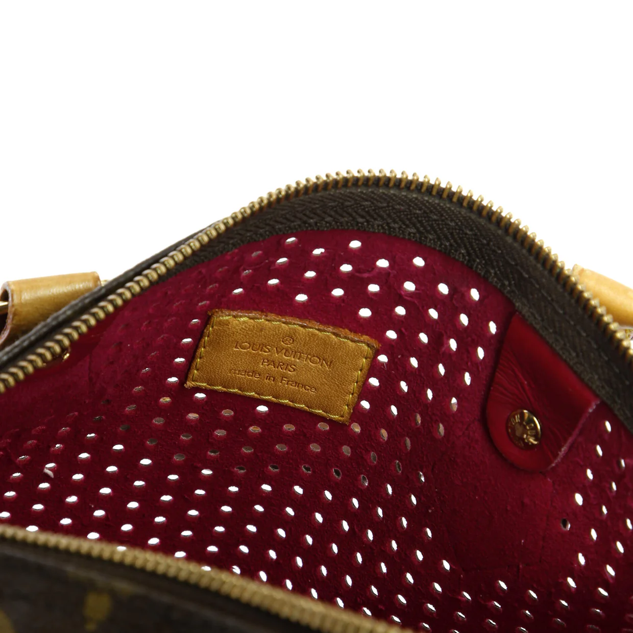 Speedy Handbag Perforated Monogram Canvas 30 - Deep Luxury